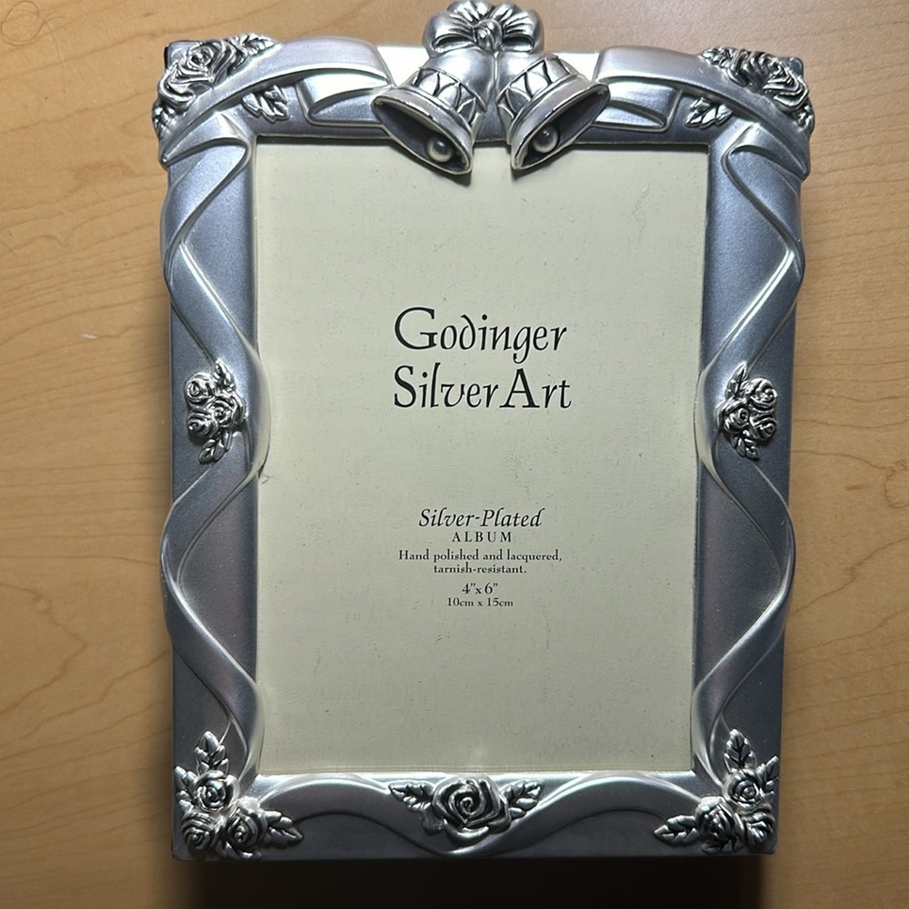 Photo Album Silver Plated Satin Finish